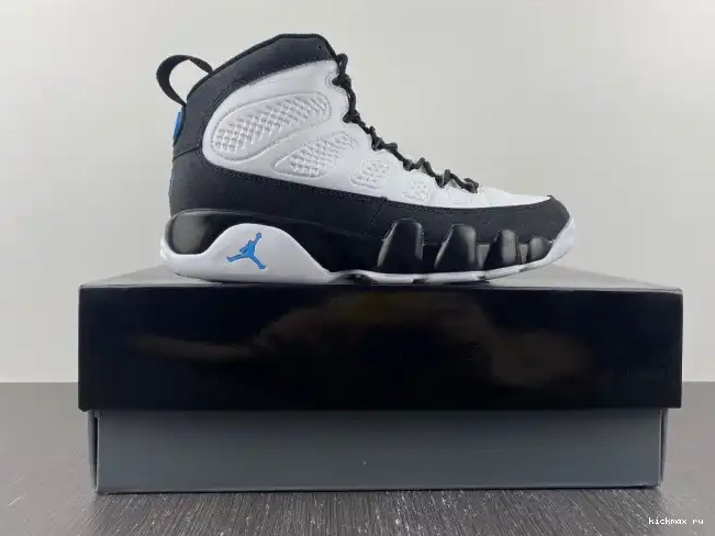 Rep Kickmax CT8019-140 Air Retro Blue Jordan University 9 0402